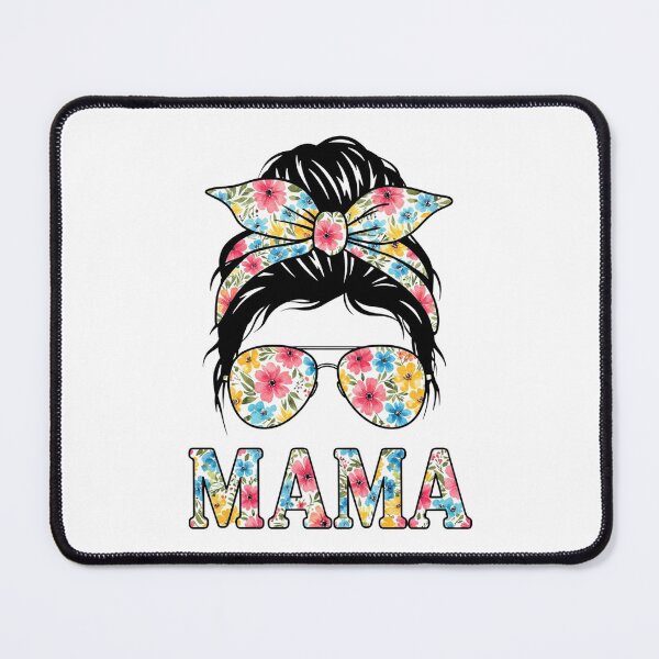 Item preview, Colorful Floral Sunglasses Mama Cute Pink Flower Power Mom designed and sold by Alex Songs.
