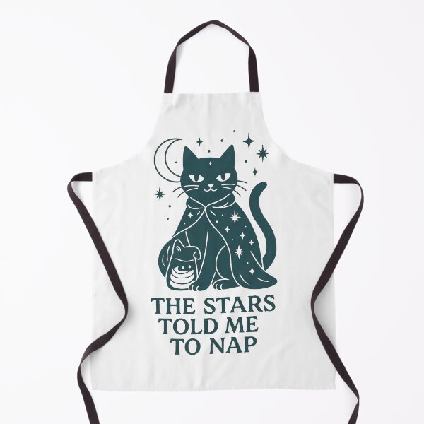 Item preview, The Stars Told Me to Nap – Mystic Cat Nap Design designed and sold by Lacritsa .