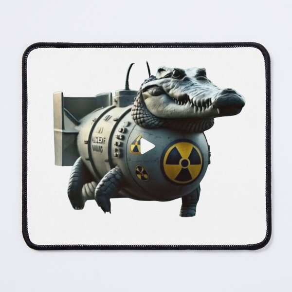 Item preview, Bombardiro Crocodilo (Italian Brainrot)  designed and sold by LookinFreshh.