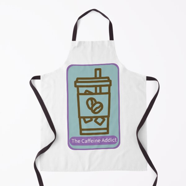 Item preview, The Caffeine Addict, Iced Coffee in Blue Tarot Card designed and sold by StarkXpressions.