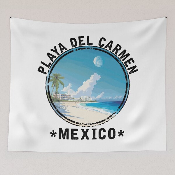 Item preview, Playa del Carmen - Mexico (with Black Lettering) designed and sold by VelvetRoom.