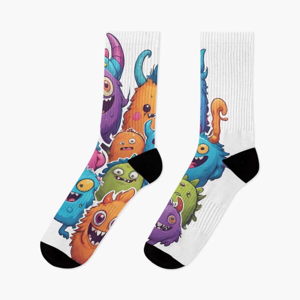 Item preview, Funny Cute Monsters Squad – Colorful Cartoon Creatures designed and sold by KateVil.