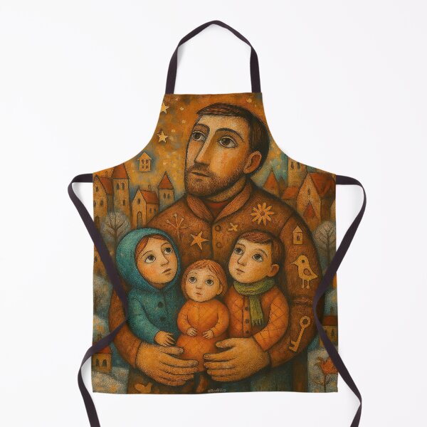 Item preview, Father is important. Naive art designed and sold by BoBiloArt.