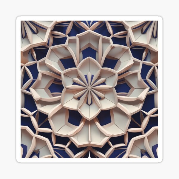 Item preview, Hexagram flower designed and sold by Hypnodelic.