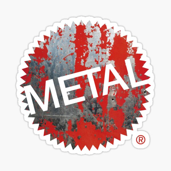 Item preview, Metal Logo designed and sold by The Common Tee.