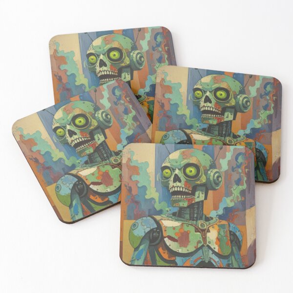 Item preview, Neon Apocalypse: The Last Bot Standing designed and sold by Jus1sicpuppy.
