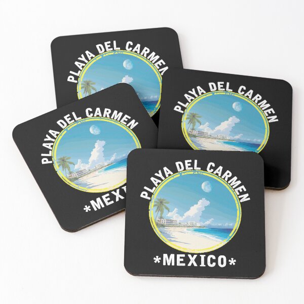 Item preview, Playa del Carmen - Mexico (with White Lettering) designed and sold by VelvetRoom.