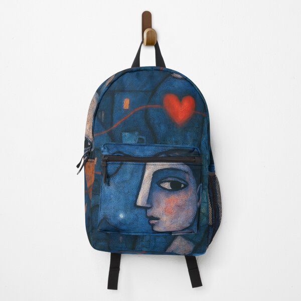 Item preview, Lovers. Naive art designed and sold by BoBiloArt.