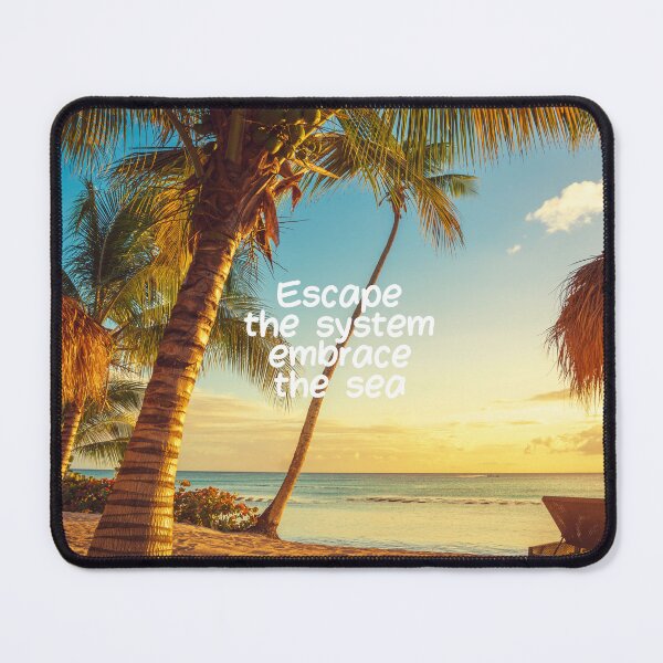 Item preview, Tropical White Sand Beach Paradise – Relaxing Coastal Design for Nature & Beach Lovers | Perfect for Apparel & Accessories designed and sold by knalpot-design.