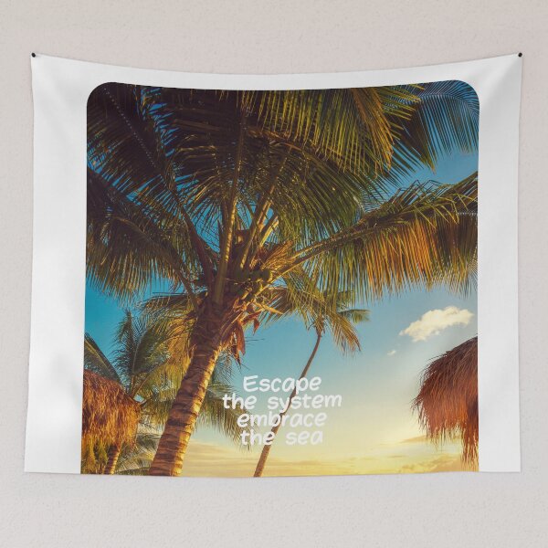 Item preview, Tropical White Sand Beach Paradise – Relaxing Coastal Design for Nature & Beach Lovers | Perfect for Apparel & Accessories designed and sold by knalpot-design.