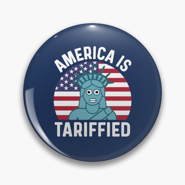 Item preview, Funny Statue of Liberty America Is Tariffied Political Pun USA Humor designed and sold by Sunserize Designs.