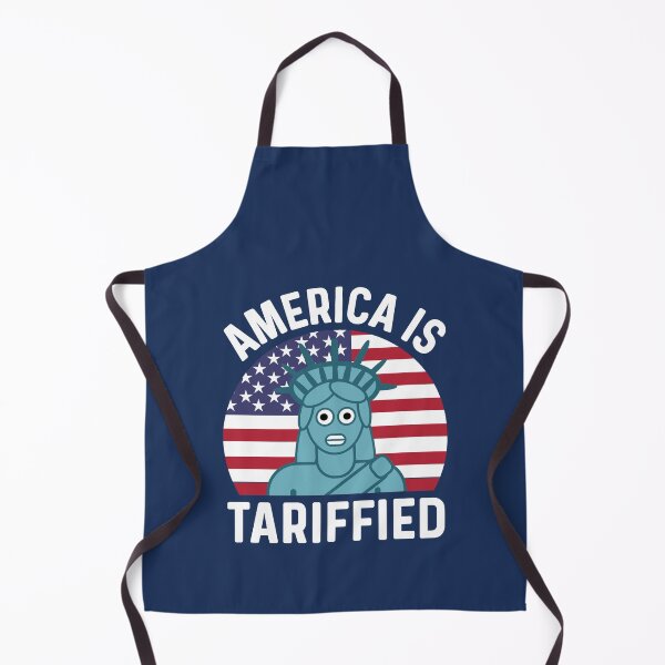 Item preview, Funny Statue of Liberty America Is Tariffied Political Pun USA Humor designed and sold by Sunserize Designs.
