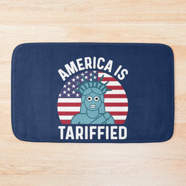Item preview, Funny Statue of Liberty America Is Tariffied Political Pun USA Humor designed and sold by Sunserize Designs.