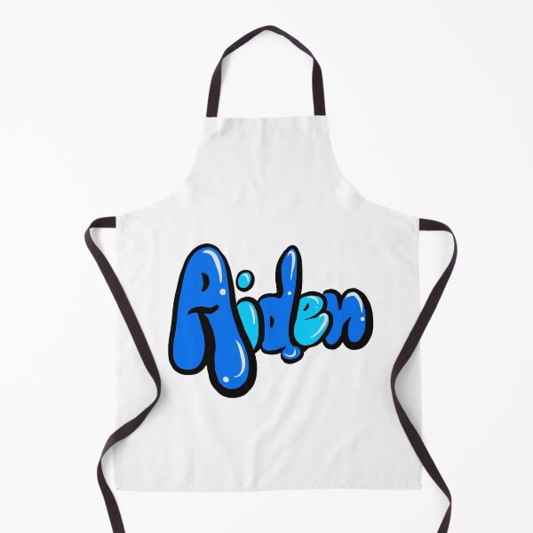 Item preview, Aiden name in blue graffiti calligraphy Top 10 best personalised gifts for boys Aiden designed and sold by Artonmytee.