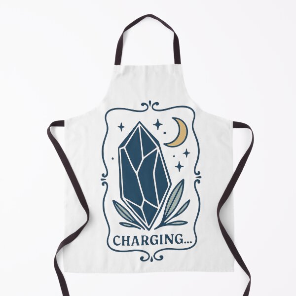Item preview, Charging Crystal Under the Moon – Witchy Self-Care Design designed and sold by Lacritsa .