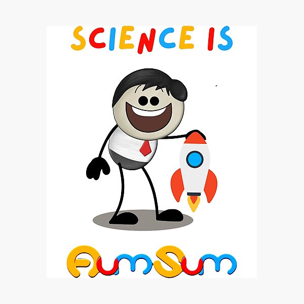 Item preview, Science is AUMSUM – AUMSUM Time Design for Curious Thinkers designed and sold by VZCreativeLab.