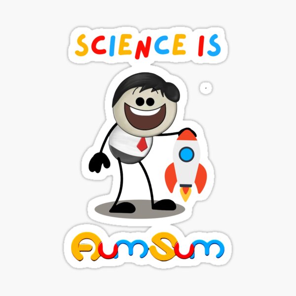 Item preview, Science is AUMSUM – AUMSUM Time Design for Curious Thinkers designed and sold by VZCreativeLab.