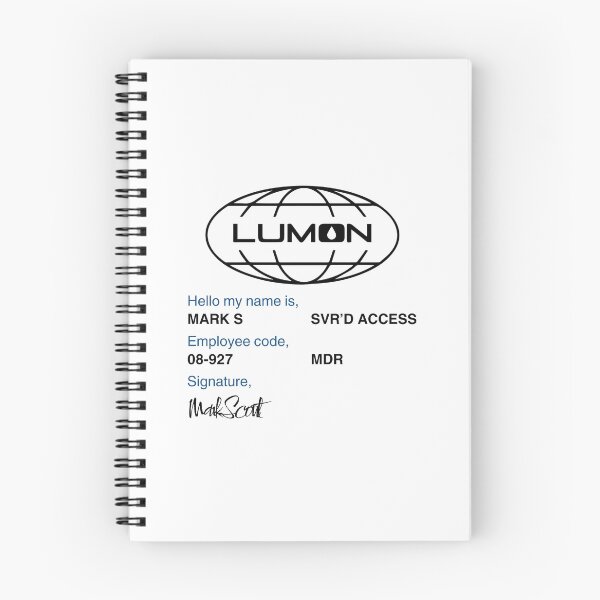 Item preview, Lumon, Severance Mark Name Badge  designed and sold by Luisaisreading.