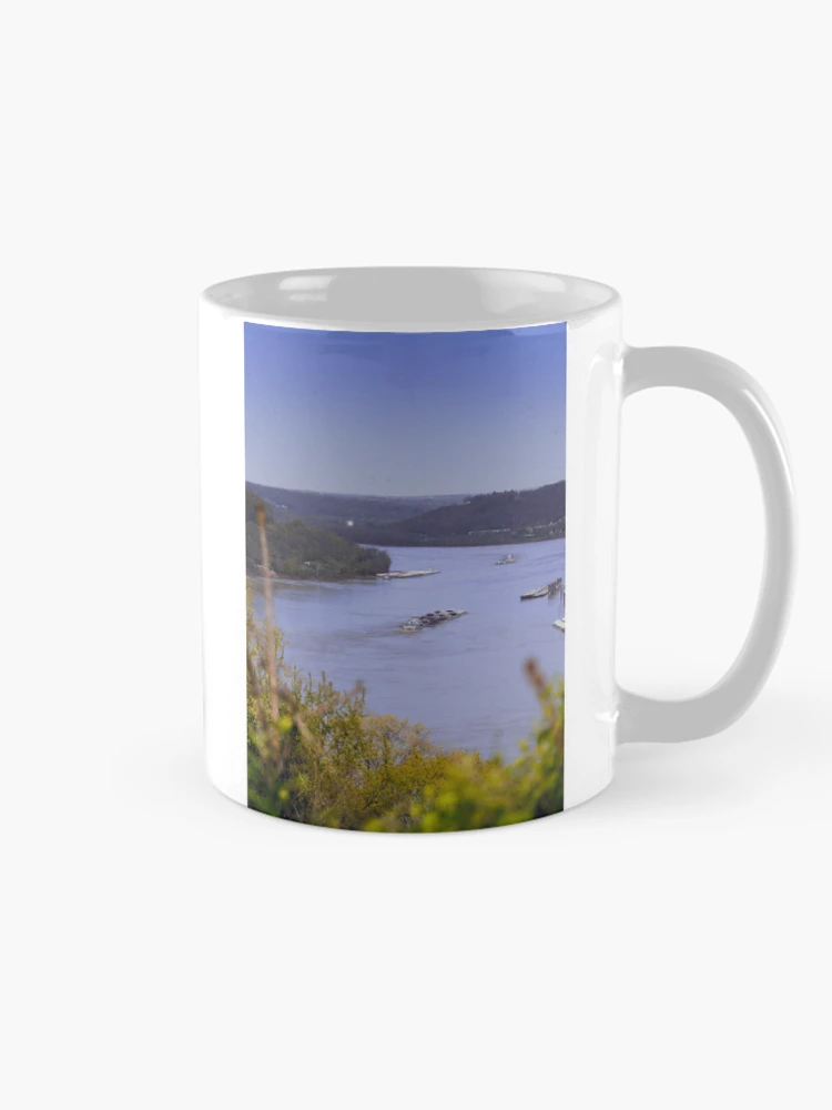 Thumbnail 3 of 6, Coffee Mug, Spring On The Ohio River designed and sold by mattmangrease.