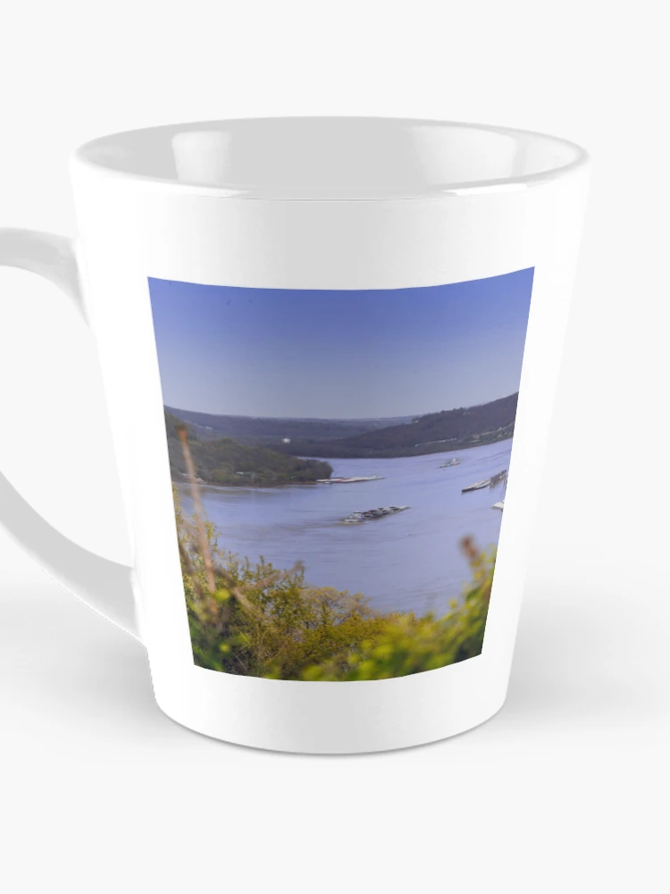 Thumbnail 3 von 4, Kaffeebecher, Frühling am Ohio River designt und verkauft von mattmangrease.