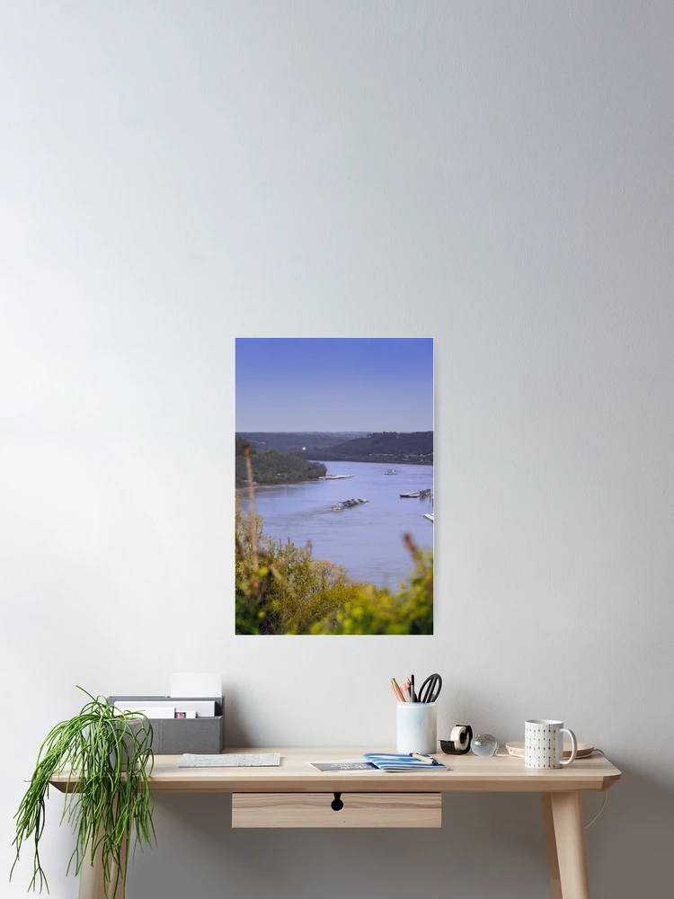 Thumbnail 2 of 3, Poster, Spring On The Ohio River designed and sold by mattmangrease.