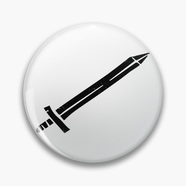 Item preview, Linograbado de espadas: Arte minimalista de armas guerreras designed and sold by AtlanticStore.