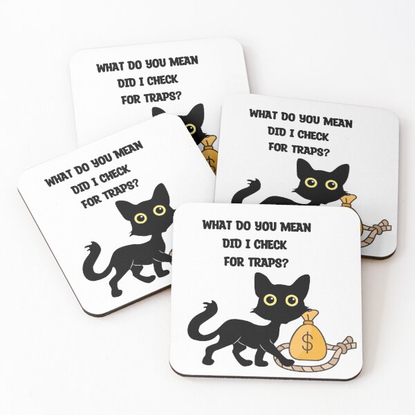 Item preview, DND Humor Dungeons and Dragons Check for Traps designed and sold by WickedLibrary.