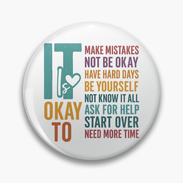 Item preview, It's Okay To, Speech Therapy, ABA Therapist, BCBA, Mental Health, RBT, AAC designed and sold by Orvista.
