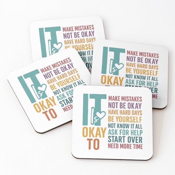 Item preview, It's Okay To, Speech Therapy, ABA Therapist, BCBA, Mental Health, RBT, AAC designed and sold by Orvista.