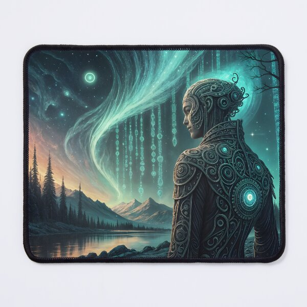 Item preview, Binary Alien and the Aurora of Numbers designed and sold by SkyeWizardry.