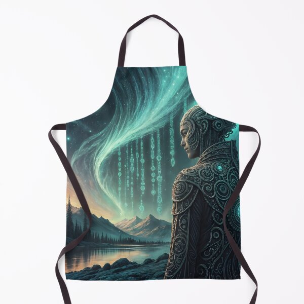 Item preview, Binary Alien and the Aurora of Numbers designed and sold by SkyeWizardry.