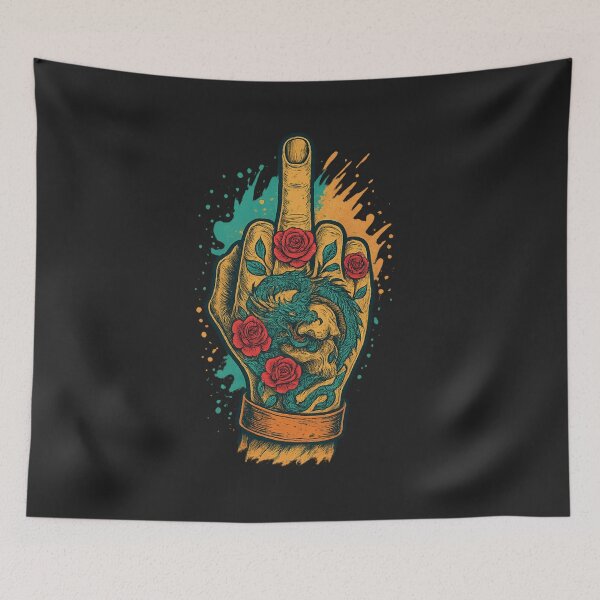 Item preview, Dragon Bloom Statement designed and sold by Ironzoulz.