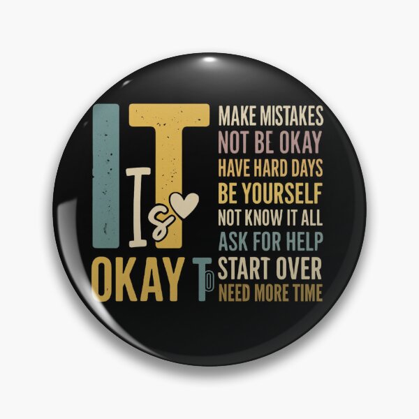Item preview, It's Okay To, Speech Therapy, ABA Therapist, BCBA, Mental Health, RBT, AAC designed and sold by Orvista.