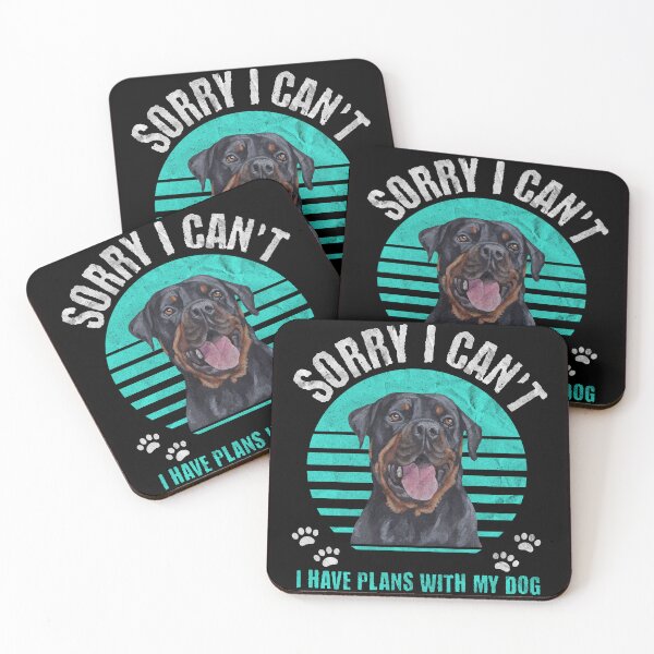 Item preview, Turquoise Plans with my dog Rottweiler designed and sold by MidnightsMojo.