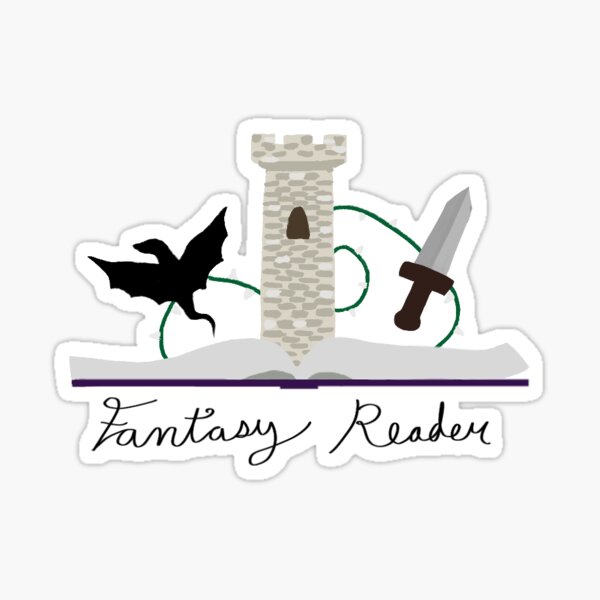 Artikel-Vorschau von Fantasy-Leser, designt und verkauft von hbfundesigns.