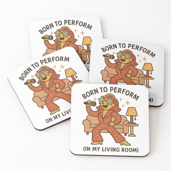 Item preview, Born to Perform in My Living Room – Funny Diva Design designed and sold by Lacritsa .