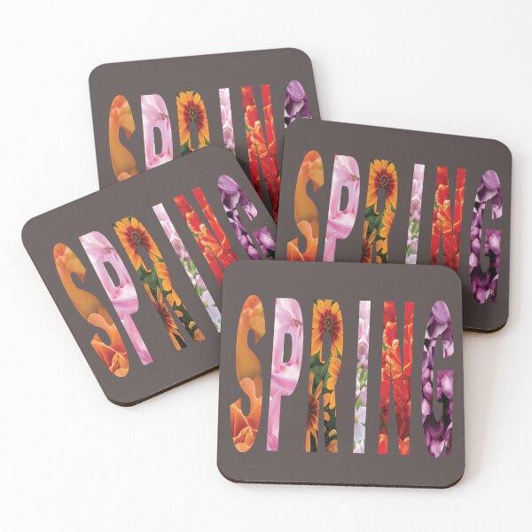 Item preview, Vibrant text - Spring-flowers designed and sold by PVTCreations.