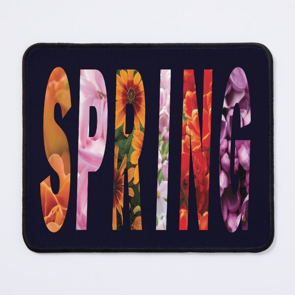 Item preview, Vibrant text - Spring-flowers designed and sold by PVTCreations.