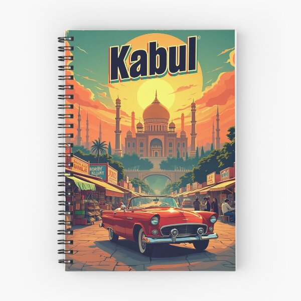Item preview, Retro Pop Art Poster of Kabul | Colorful Afghanistan Wall Art | Vintage Cityscape | Kabul Travel Decor | Bold Urban Aesthetic designed and sold by PaintedPixels01.