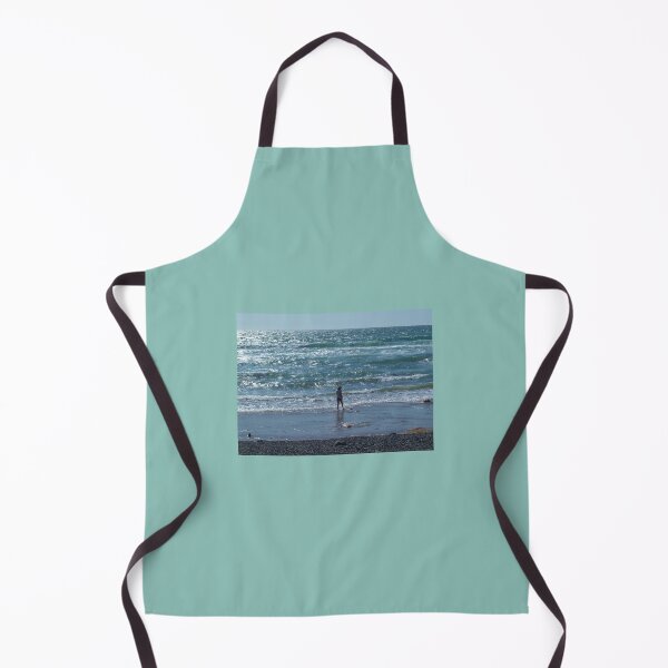 Item preview, BEACHCOMBER PADDLING IN CORNWALL IN SPARKLING SEA designed and sold by Richard Brookes Photography.