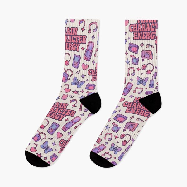 Item preview, Main Character Energy Repeating Pattern Y2K Aesthetic Design designed and sold by Designeerguy.