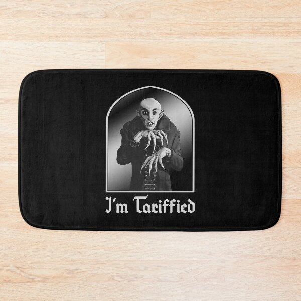 Item preview, I’m Tariffied Funny Tarriff Pun Count Orlok Nosferatu Resist Anti-Tariff  designed and sold by Bad Kitty Designz.