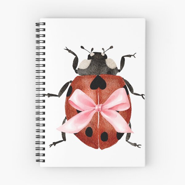 Item preview, Ladybug with Pink Bow – Coquette Cottagecore Spring Aesthetic designed and sold by DivinePassion.
