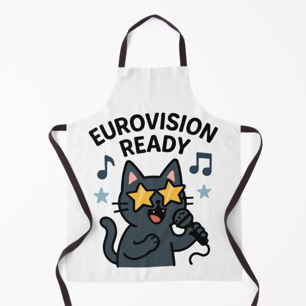 Item preview, Eurovision Ready – Singing Star Cat Design designed and sold by Lacritsa .