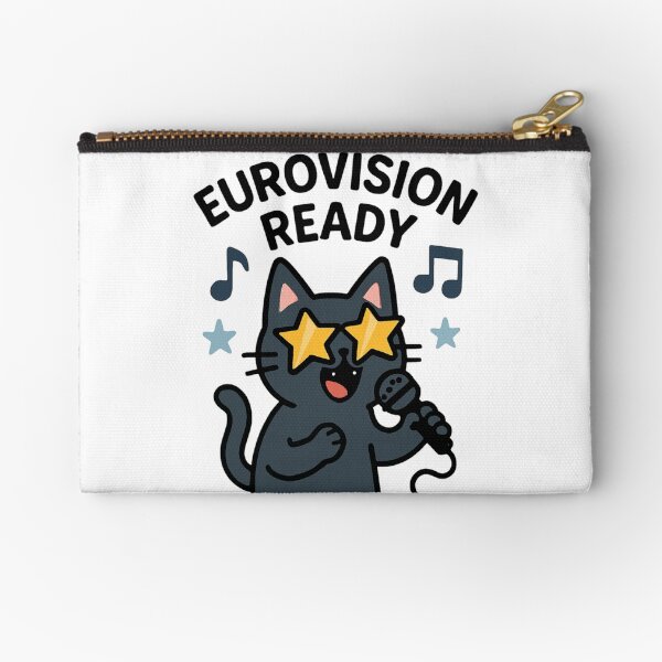 Item preview, Eurovision Ready – Singing Star Cat Design designed and sold by Lacritsa .