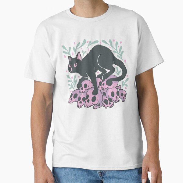 Item preview, Chaos Cat on Skull Throne – Pastel Goth Power designed and sold by Jess.a.creates.