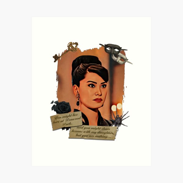 Item preview, You Might Live Here..But You Are Nothing Lady Araminta Gun Quote Bridgerton Netflix designed and sold by KamiTrendz.
