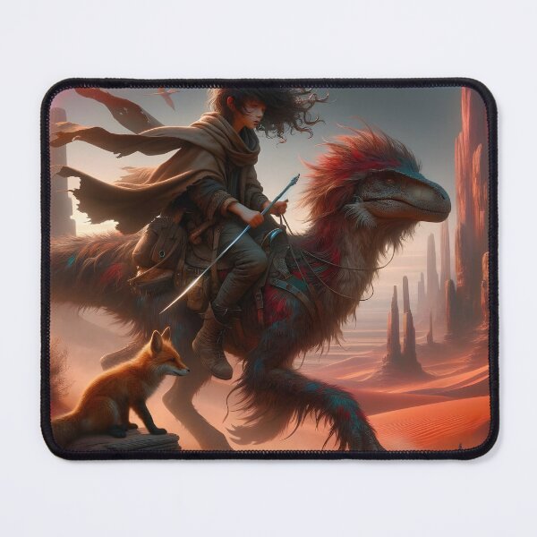 Item preview, Crysethe braves the desert. designed and sold by SkyeWizardry.
