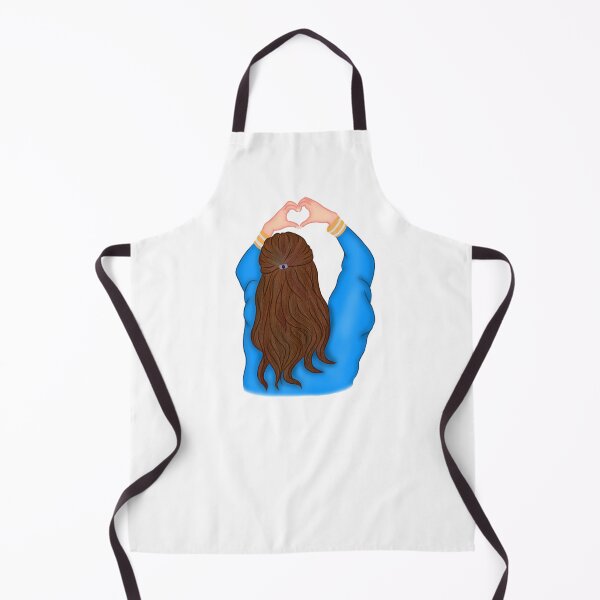 Item preview, A young girl in a graduation gowns poses in the shape of a heart. designed and sold by TRNice.