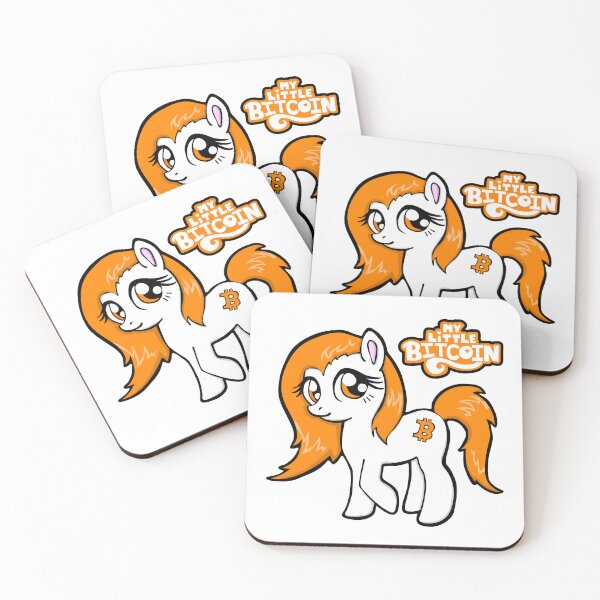 Item preview, My Little Bitcoin: Crypto Cutie Pony designed and sold by KatelynMitalski.